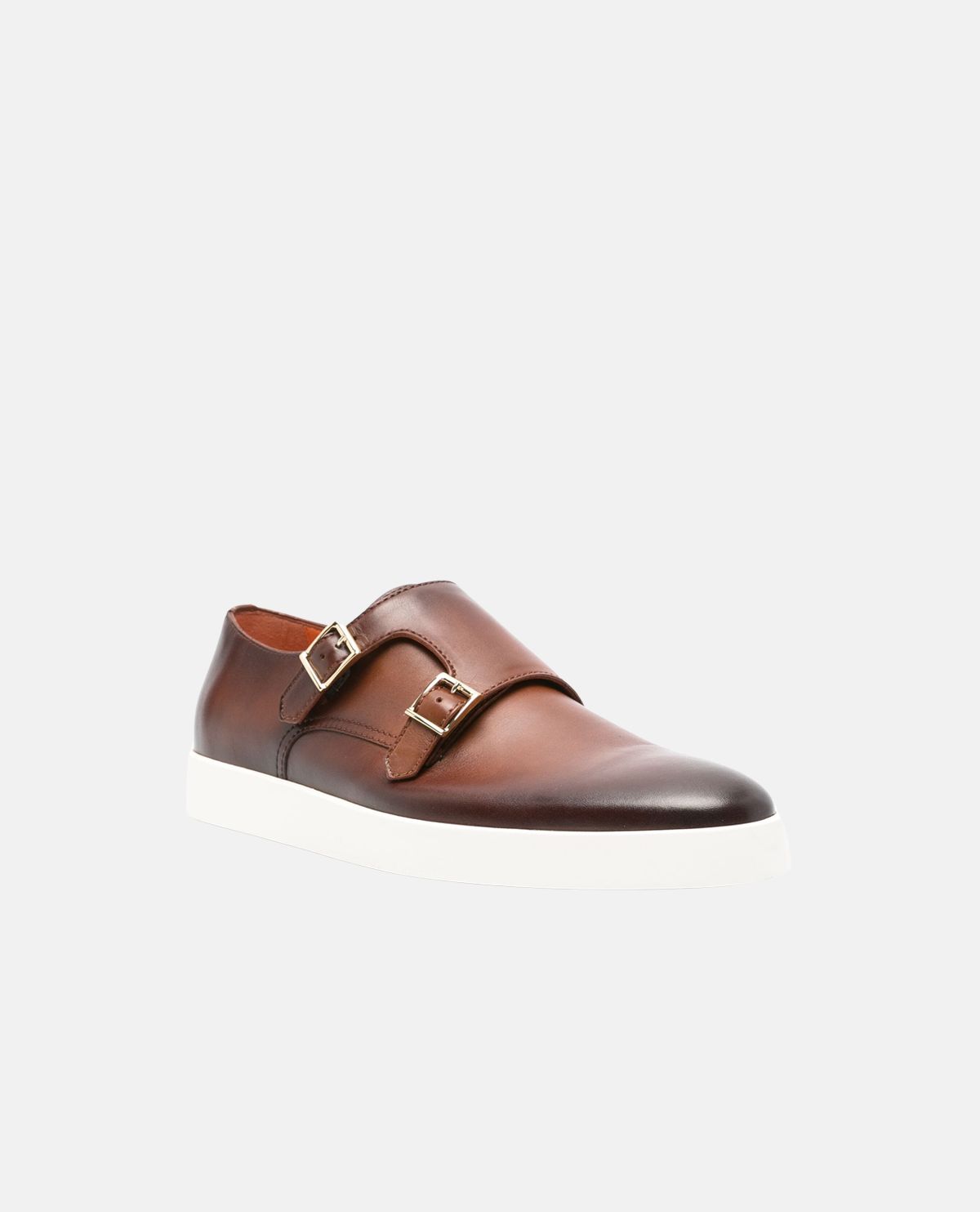 Giày monk strap phối khóa đôi