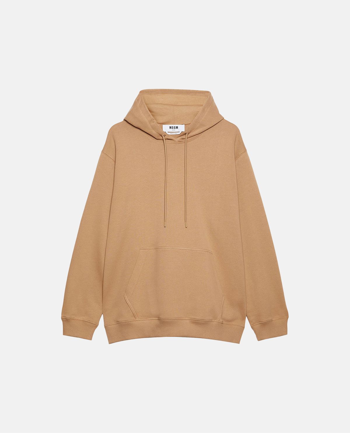 Áo hoodie cotton phối logo