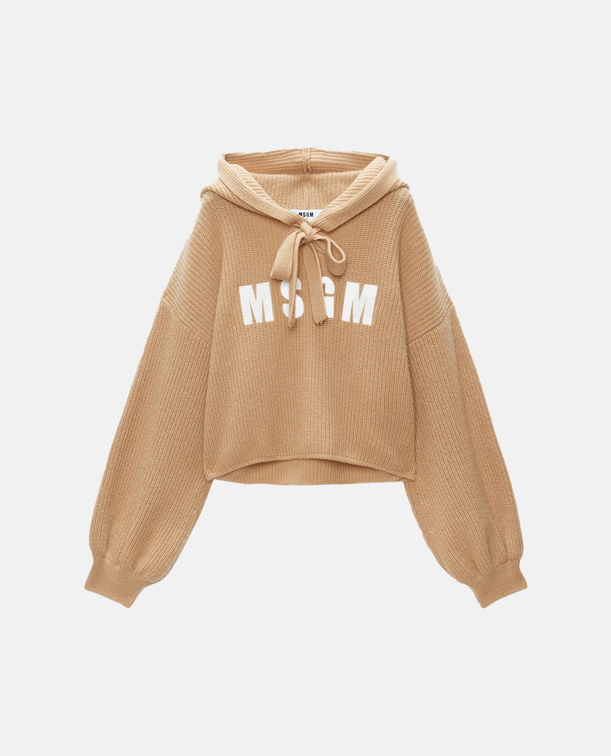 Áo hoodie dệt kim phối logo Impact