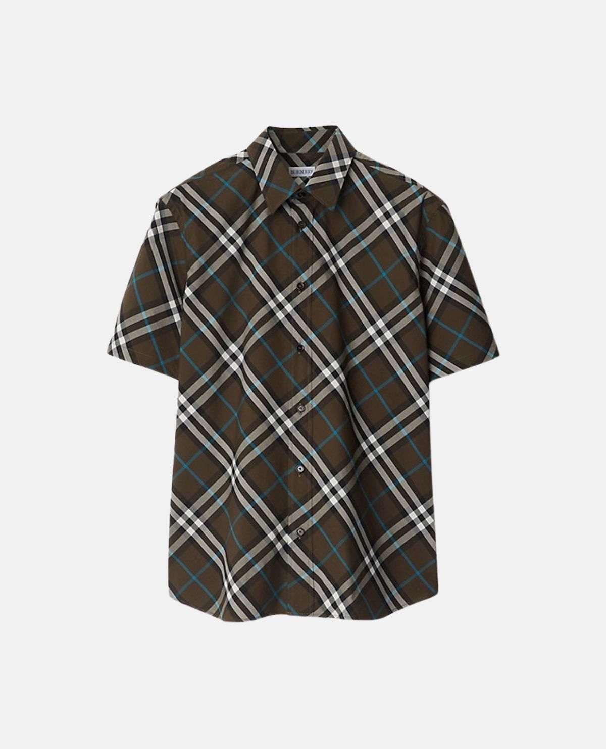 Áo sơ mi cotton họa tiết Burberry Check