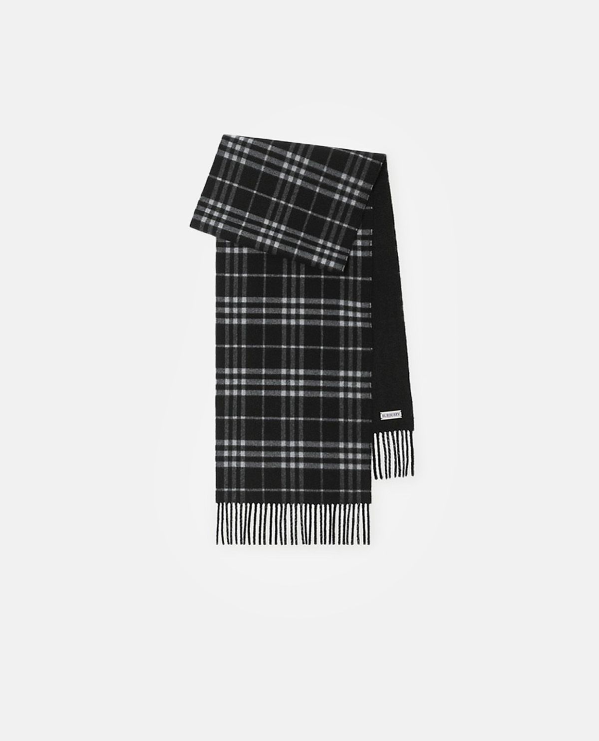 Khăn cashmere hai mặt họa tiết Burberry Check