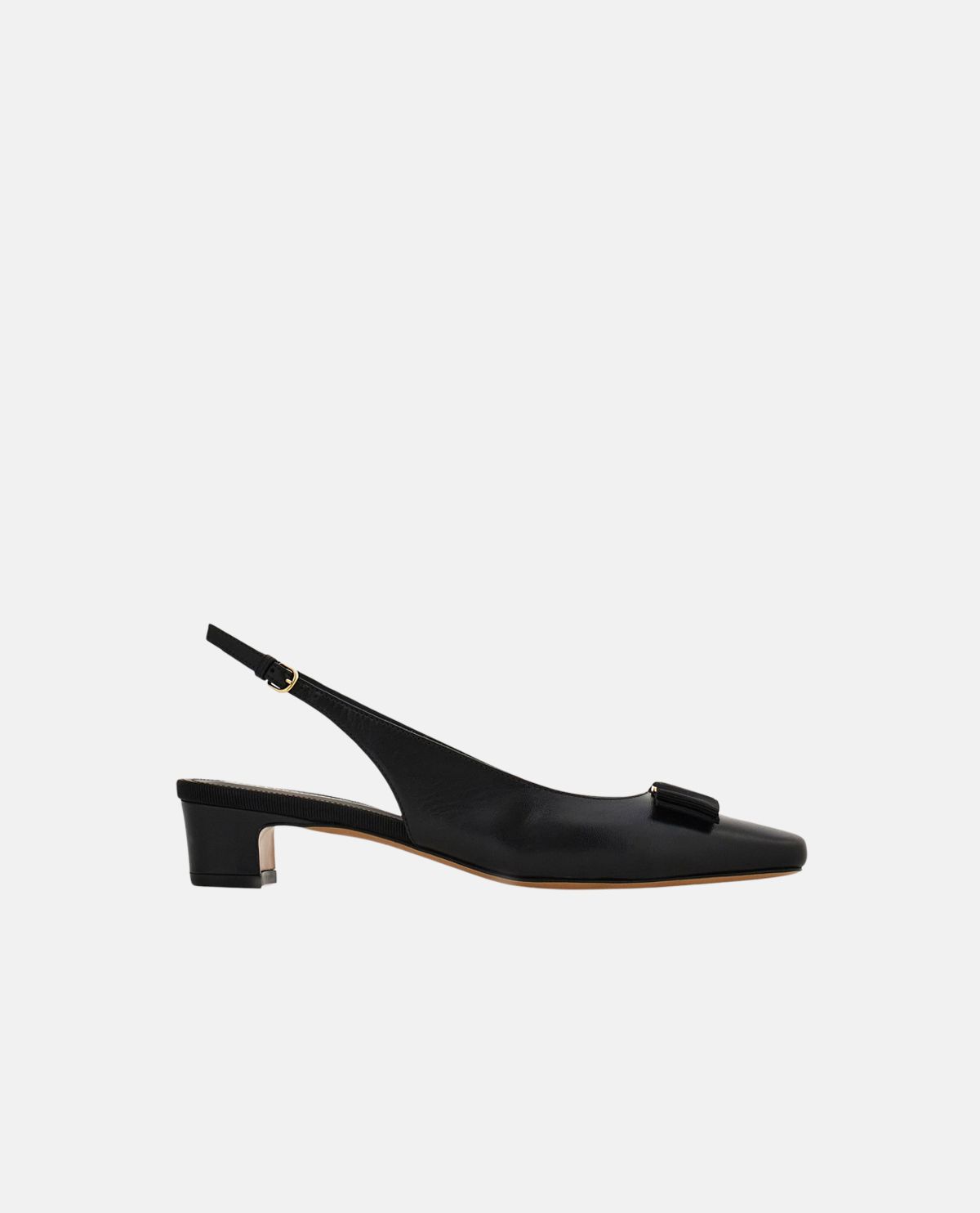 Giày slingback phối nơ Vara