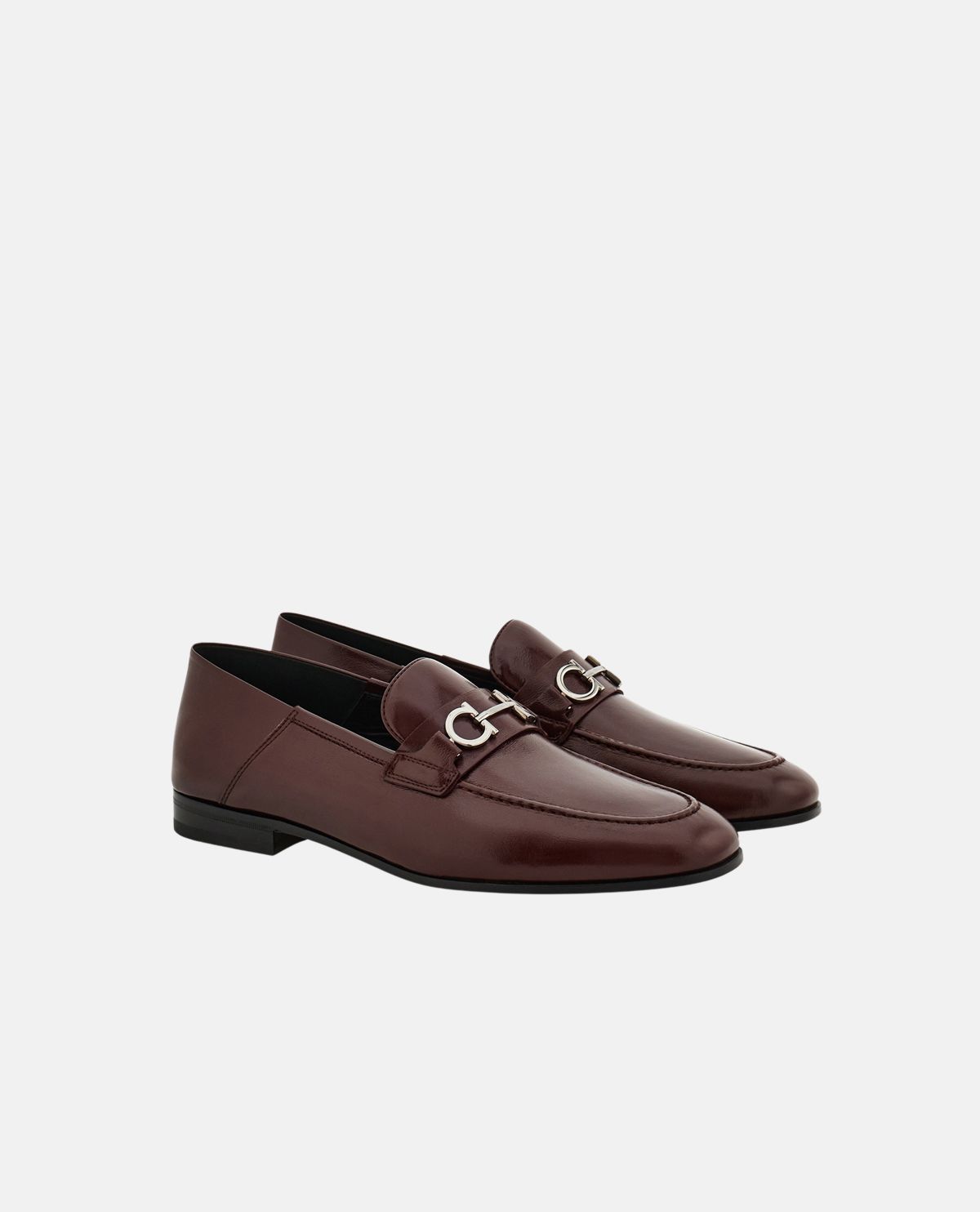 Giày loafer Hybrid phối khóa Gancini