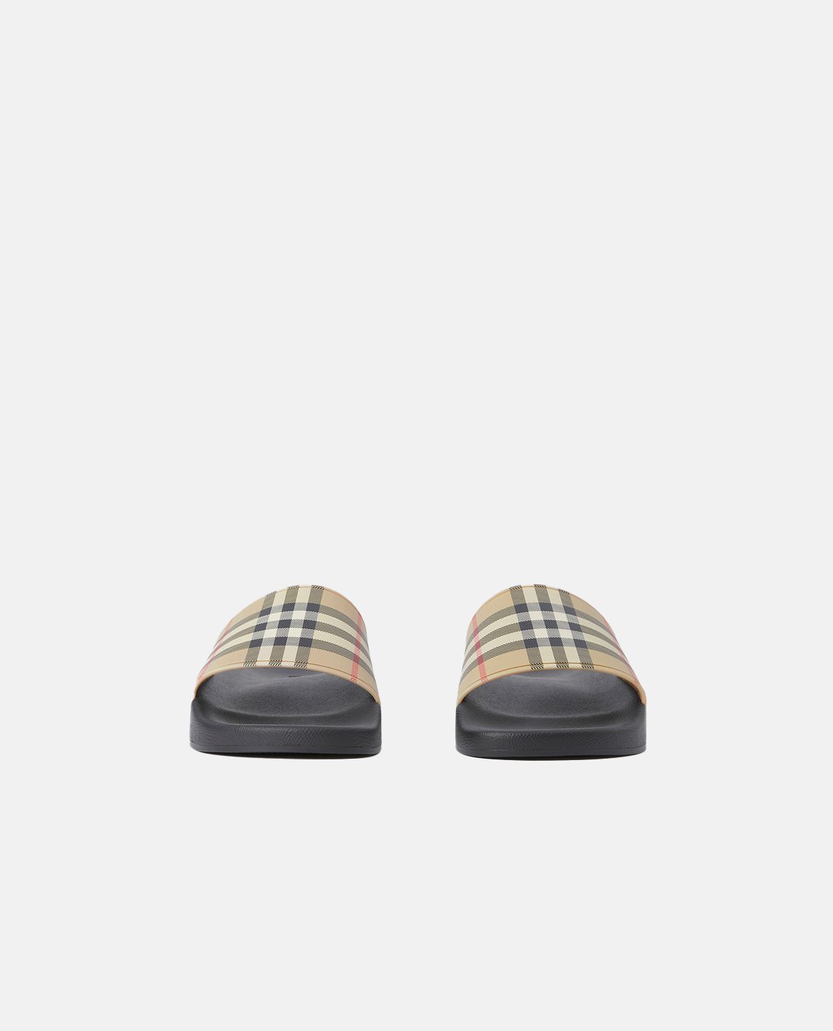 Dép quai ngang họa tiết Burberry Check