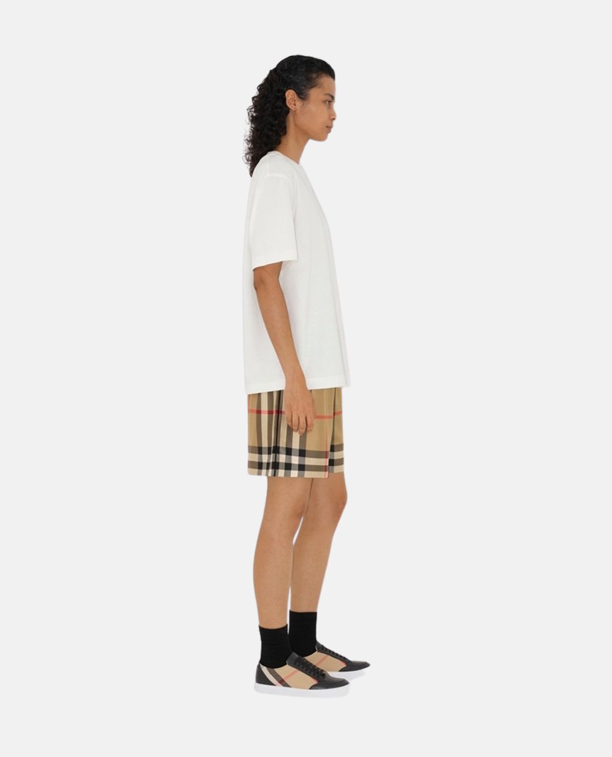 Giày thể thao họa tiết Burberry Check