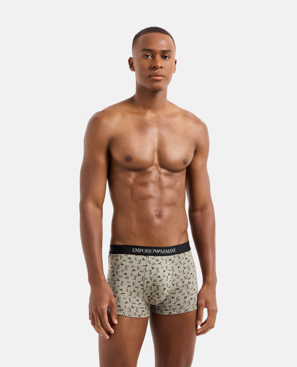 Bộ 3 quần lót boxer cotton phối logo