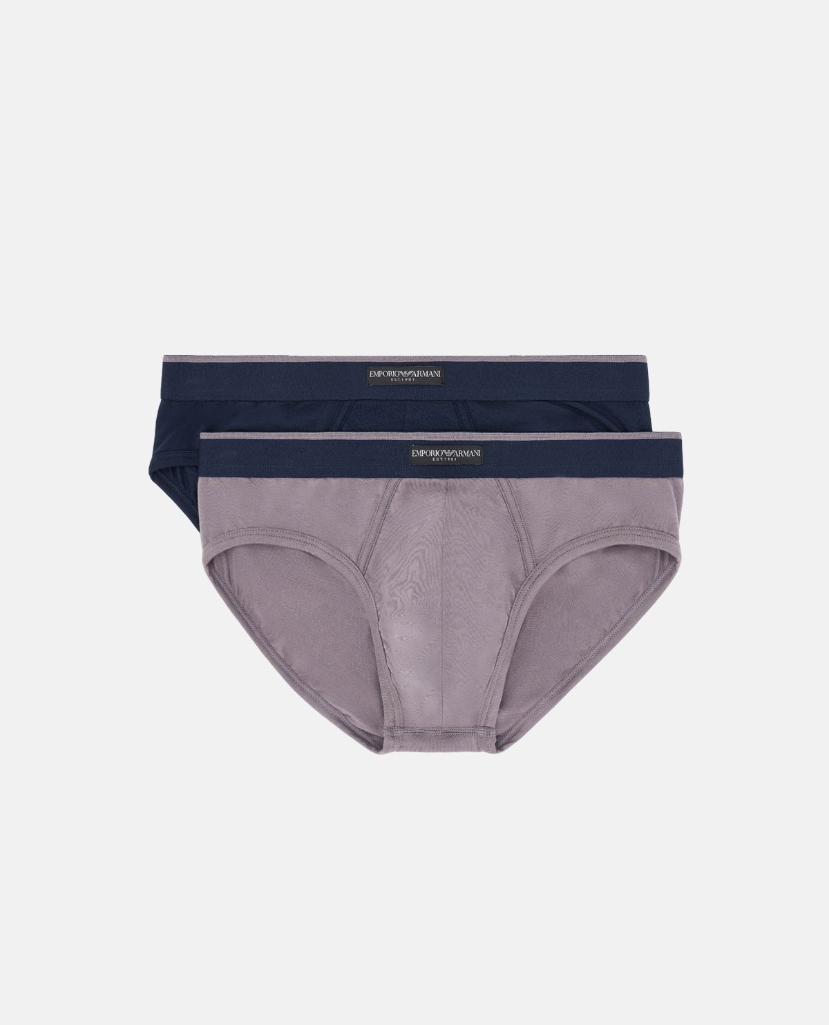 Bộ 2 quần lót tam giác cotton hữu cơ phối logo