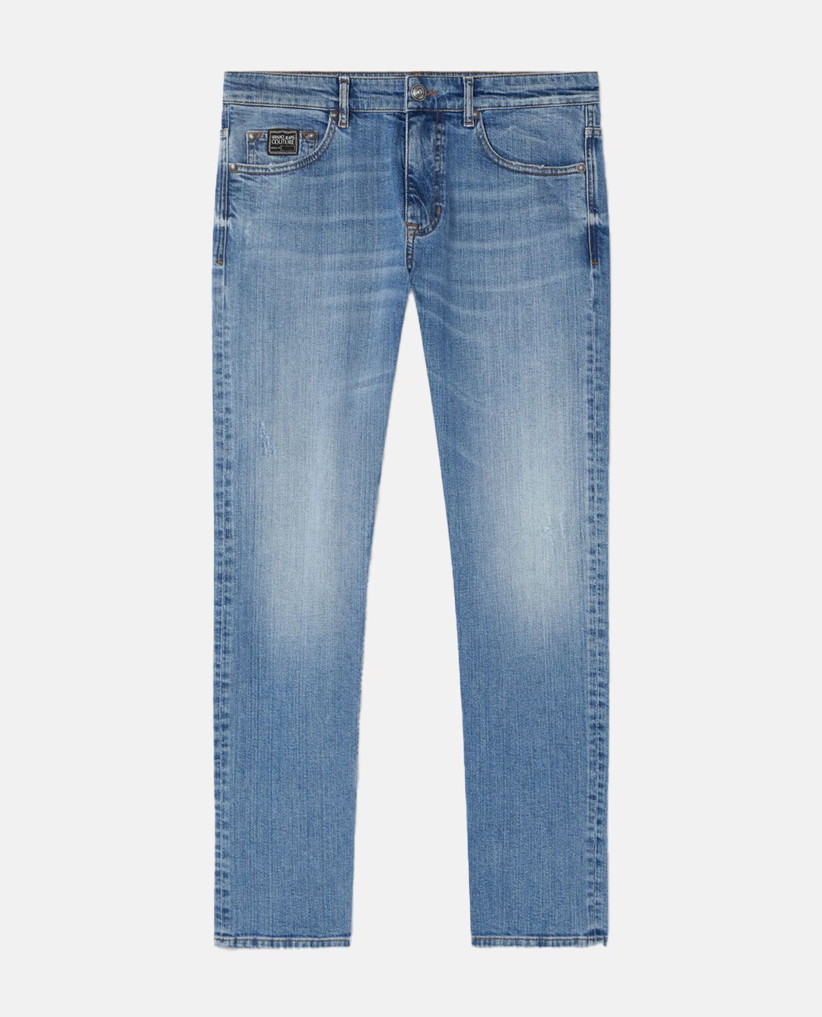 Quần jeans slim-fit phối patch V-Emblem