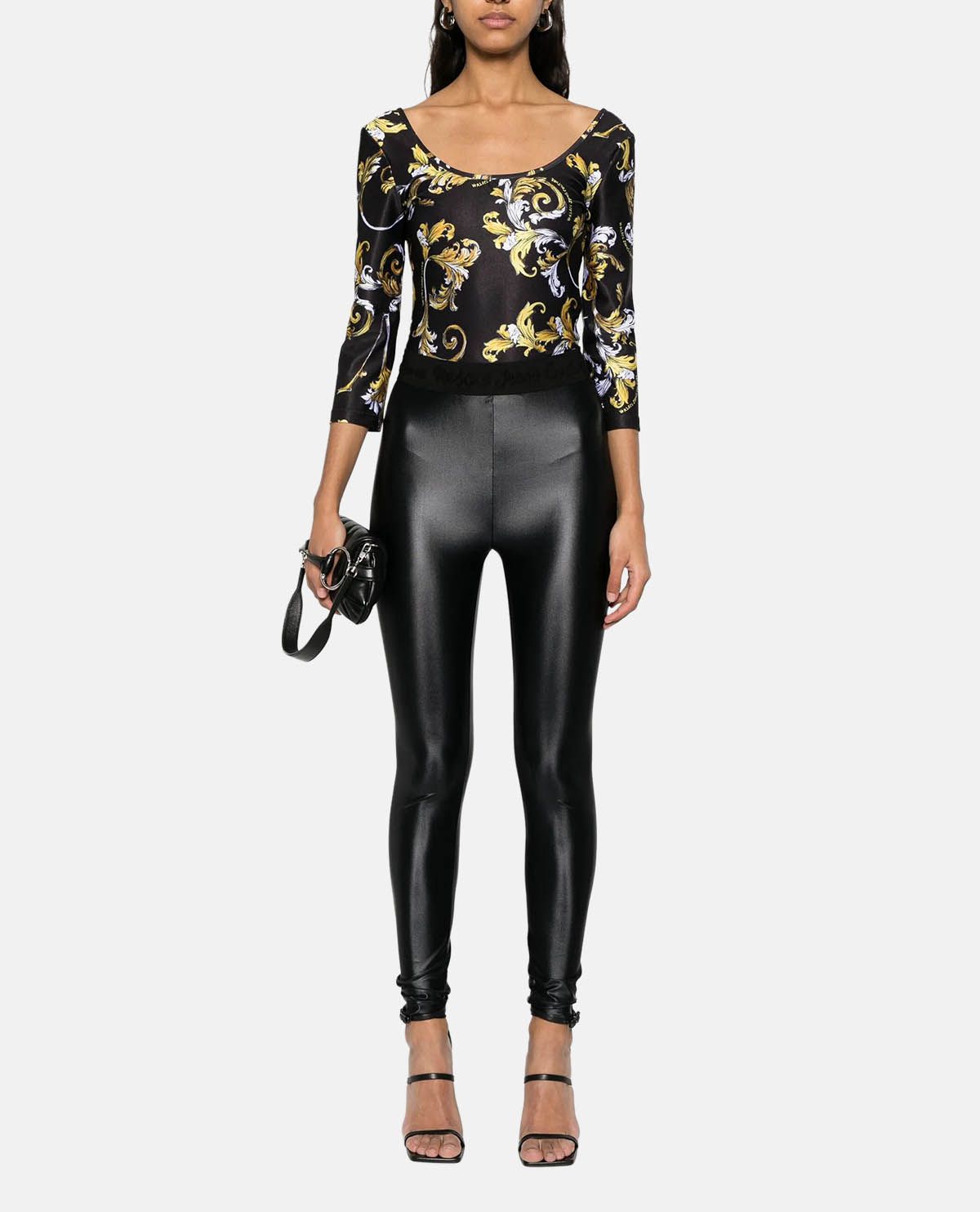 Bodysuit lụa Outline Barocco