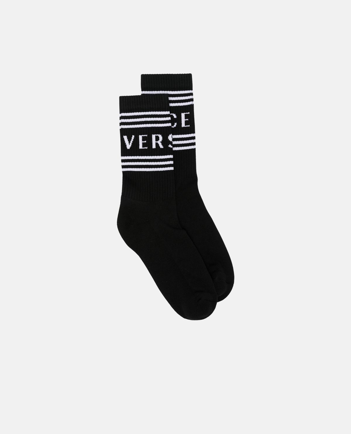 Bộ 2 vớ cao cổ phối logo 90s Vintage