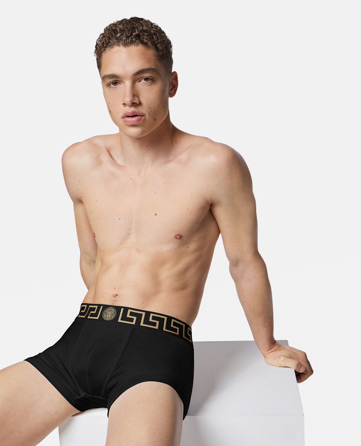 Bộ 3 quần lót boxer viền Greca