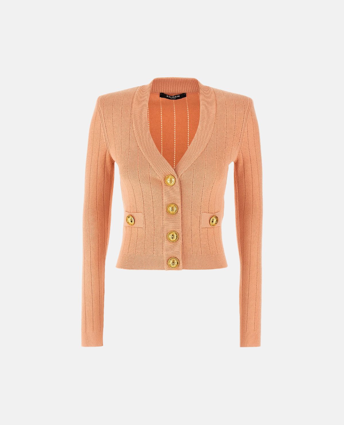 Áo cardigan dệt kim dáng crop