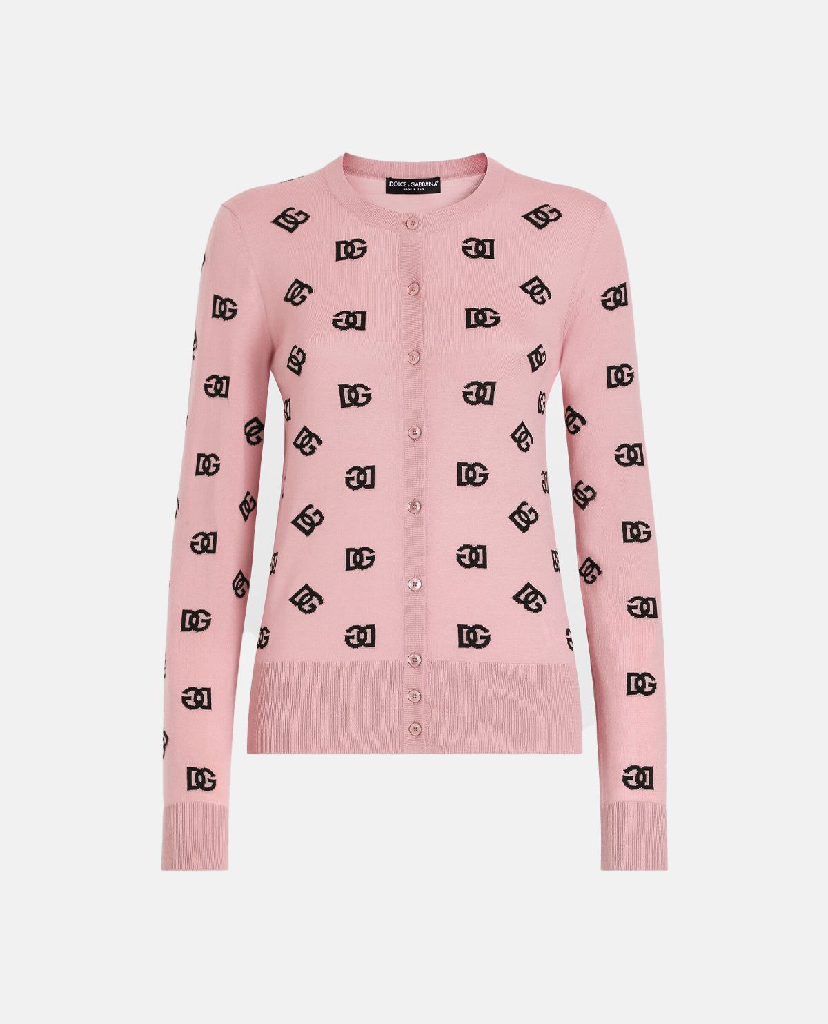 Áo cardigan họa tiết DG logo
