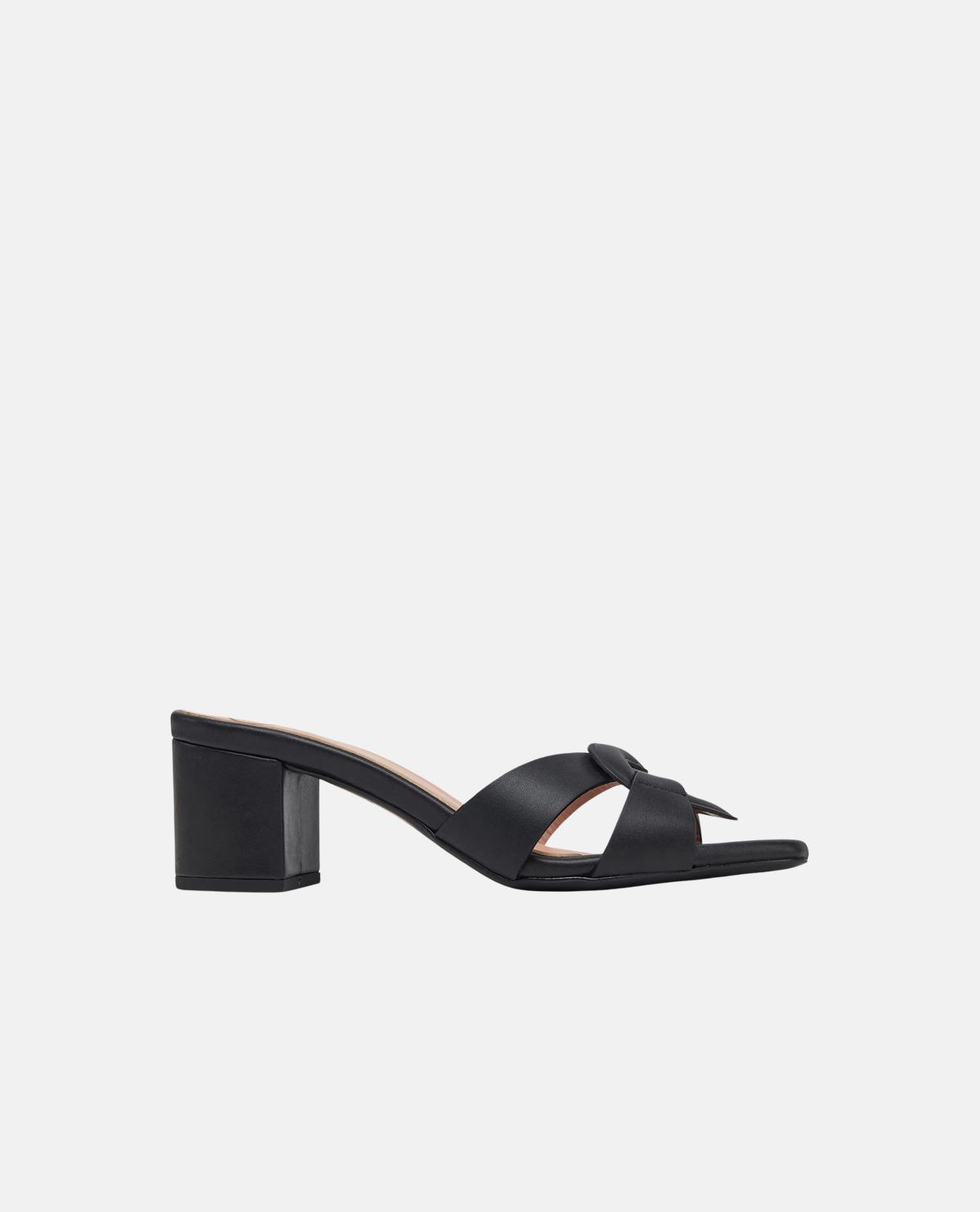 Giày sandal da phối quai trái tim