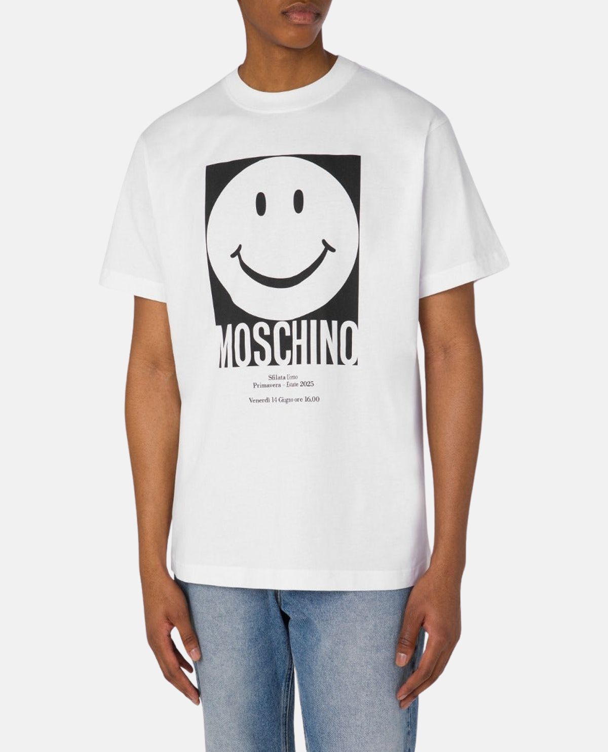 Áo thun cotton jersey tay ngắn Smiley®
