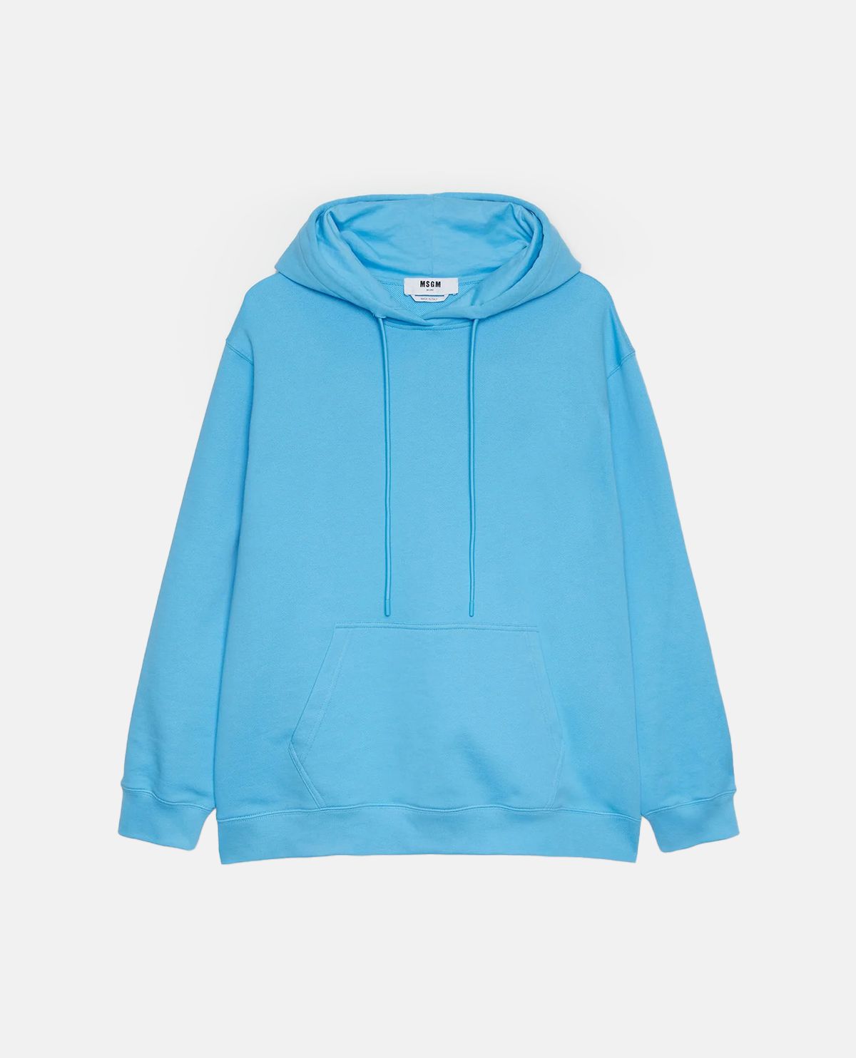 Áo hoodie cotton tay dài in logo maxi