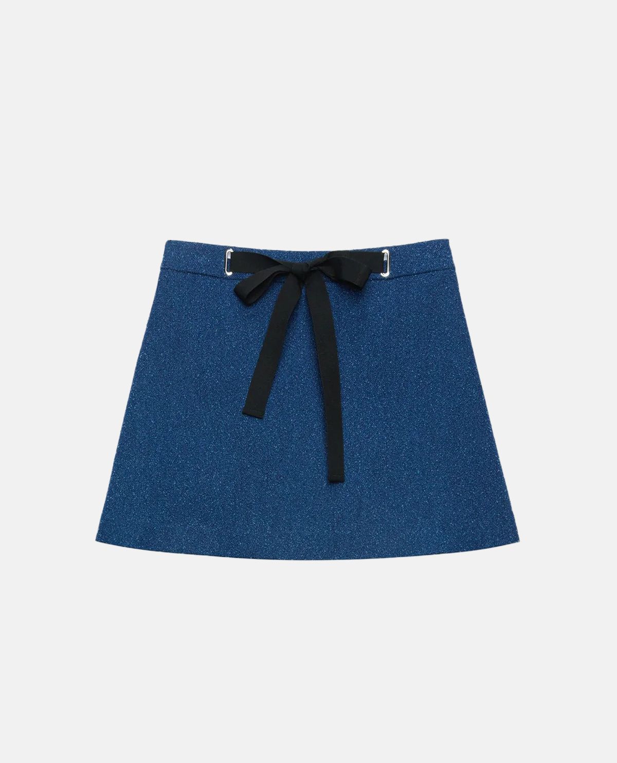 Chân váy bouclé tweed dáng ngắn