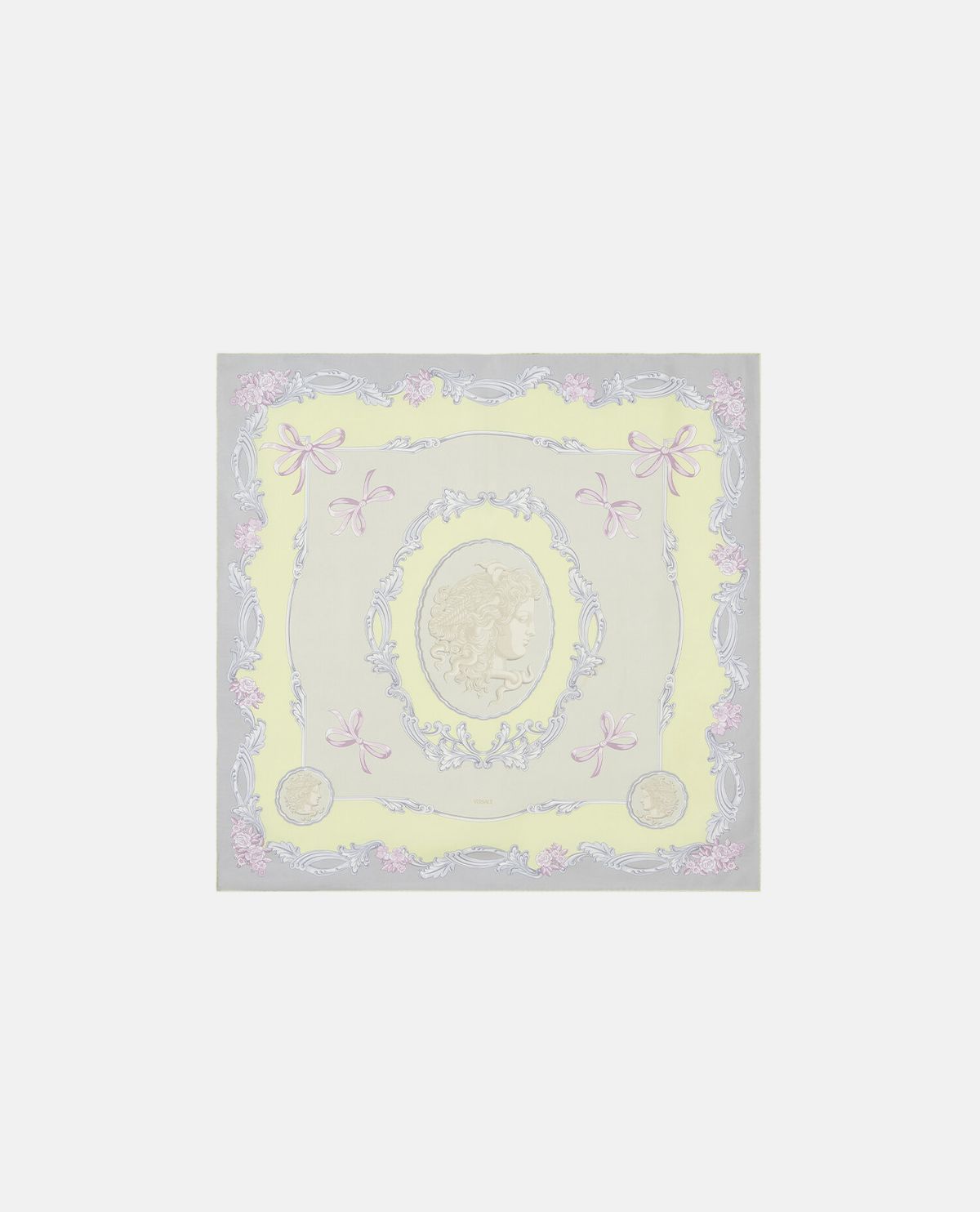 Khăn lụa vuông Medusa Cameo 90 x 90 cm
