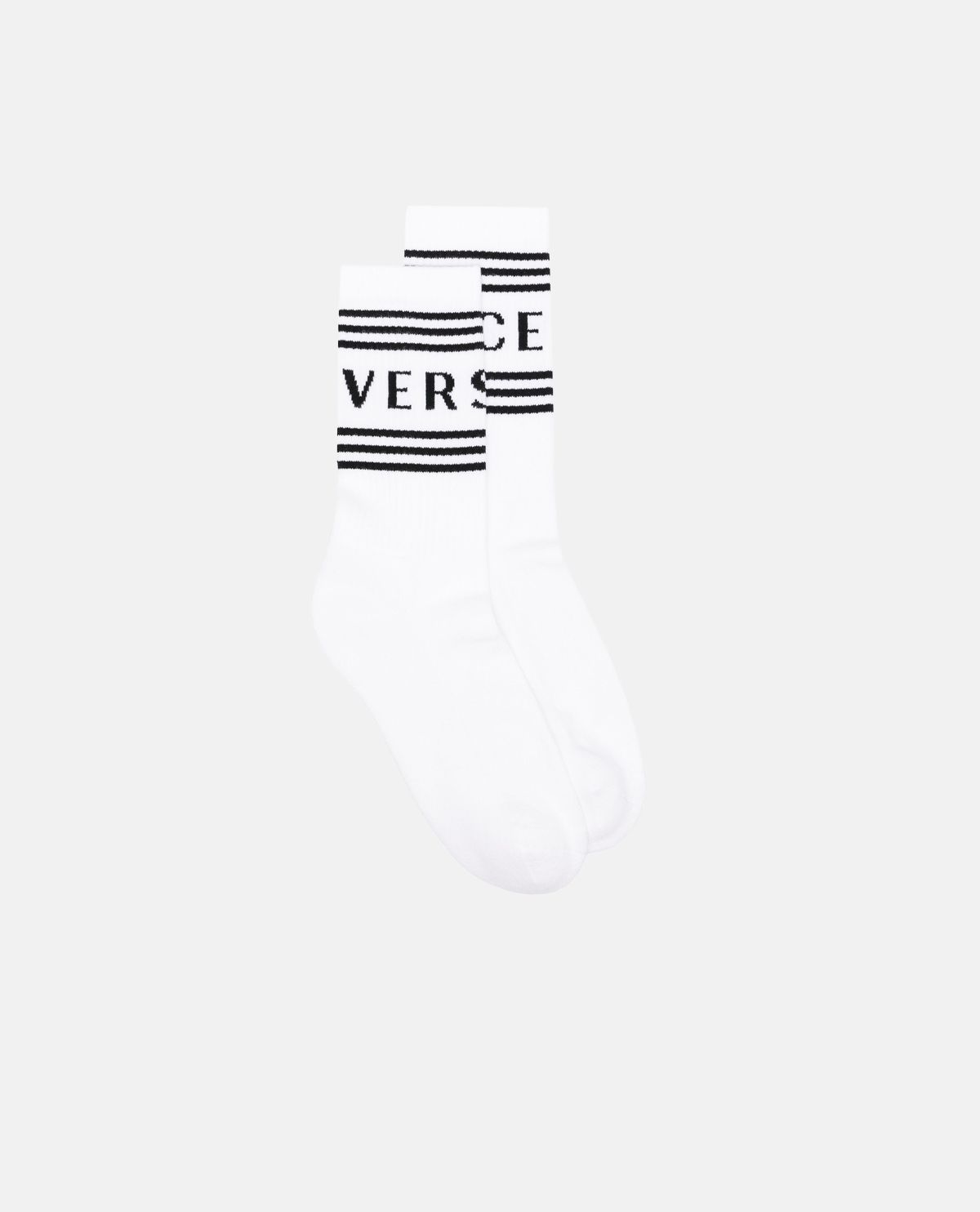 Bộ 2 vớ cao cổ phối logo 90s Vintage