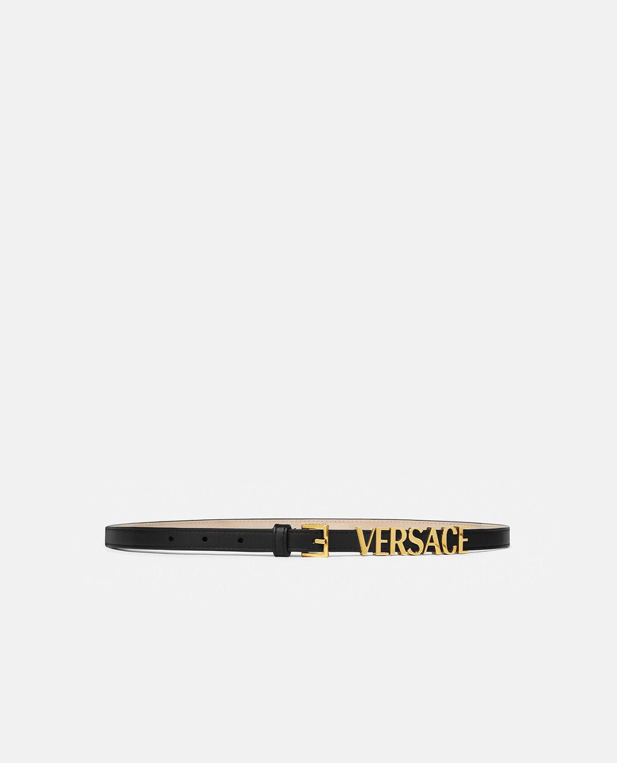 Thắt lưng da phối logo Versace bản 1.5 cm