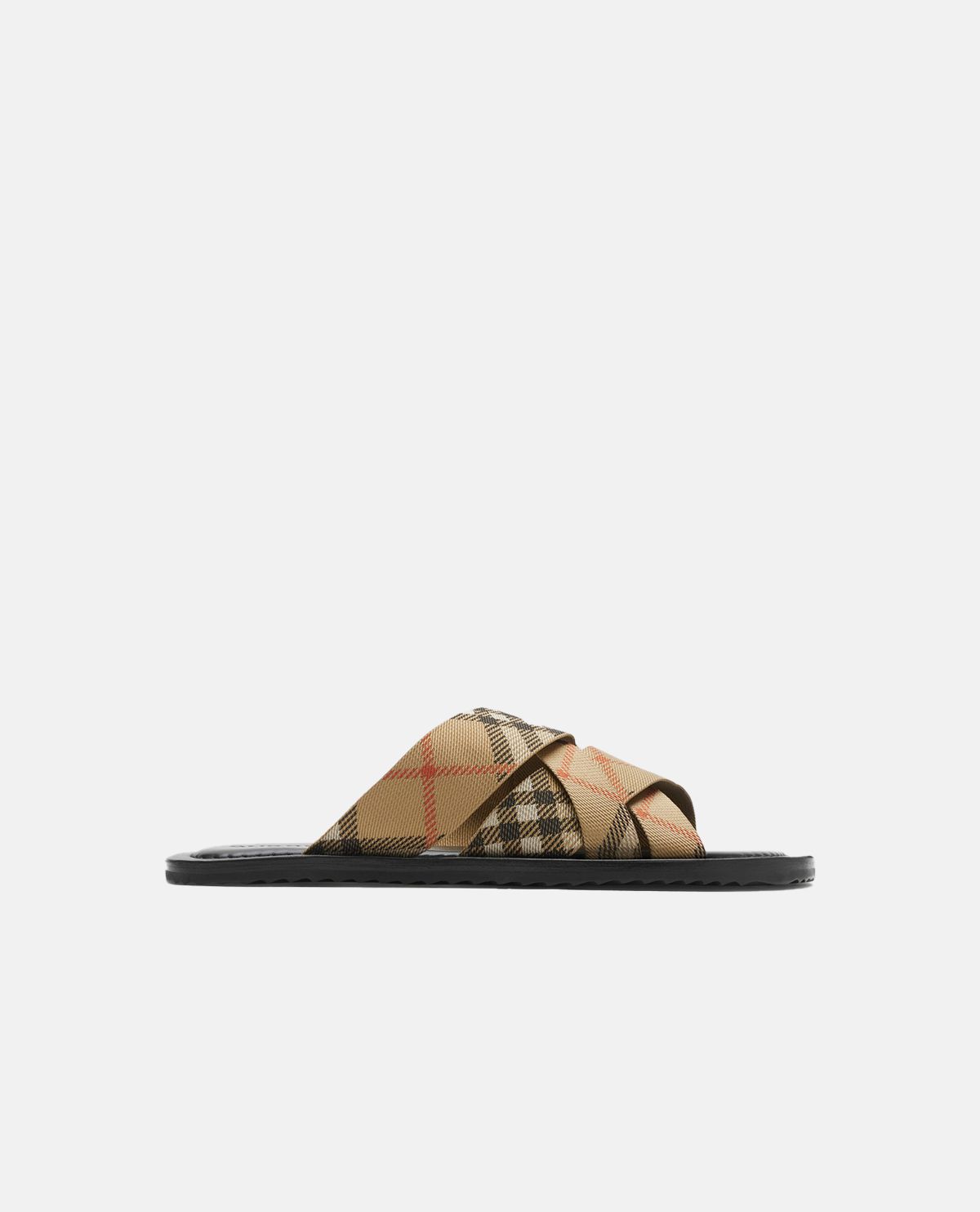 Dép quai ngang Pavilion họa tiết Burberry Check