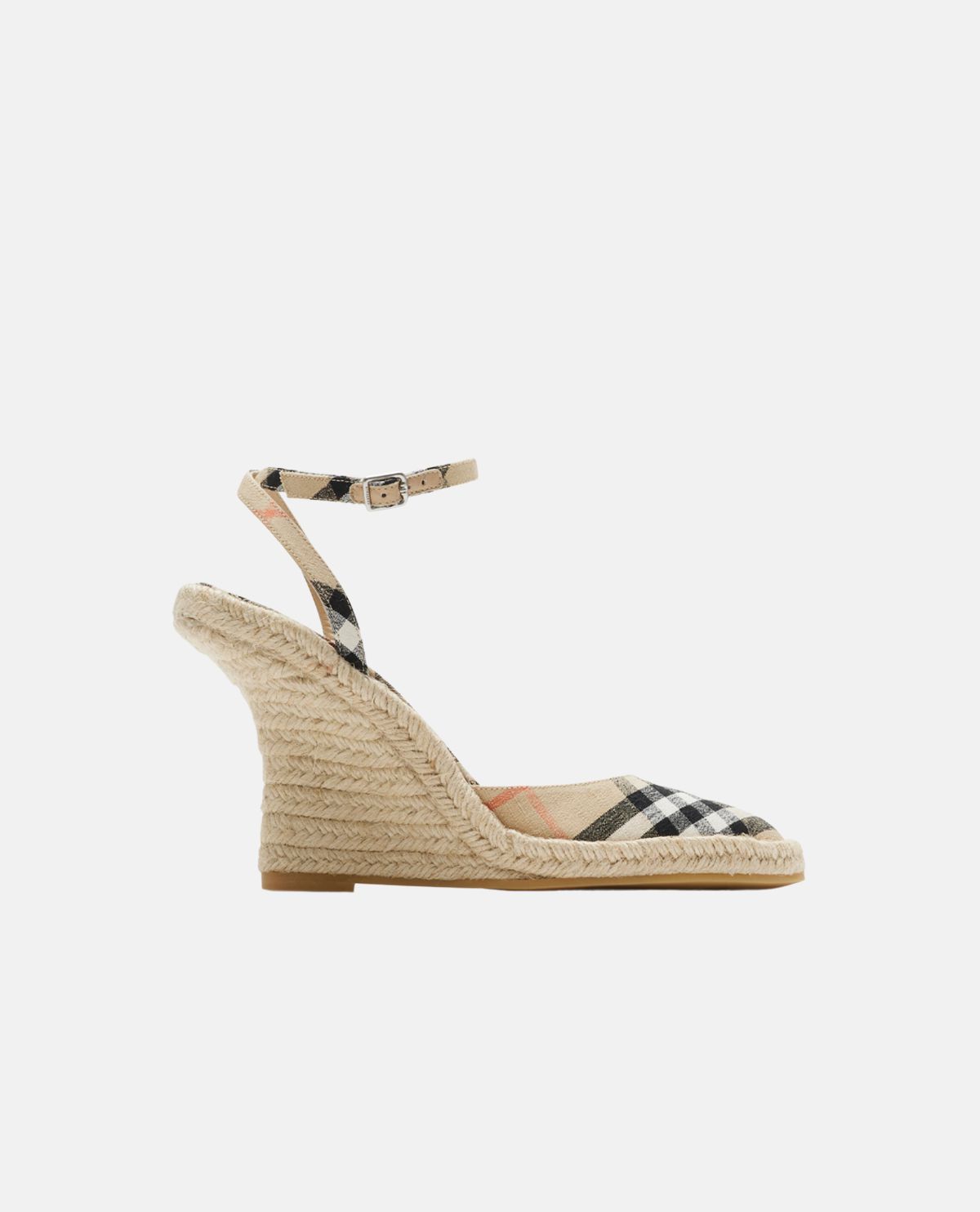 Giày cao gót Mews họa tiết Burberry Check