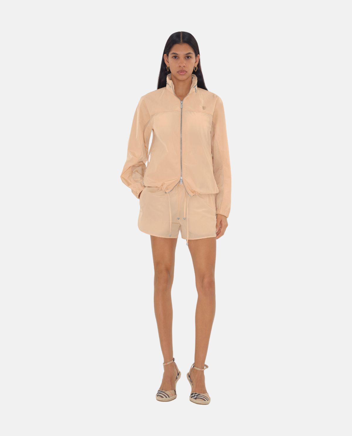 Giày cao gót Mews họa tiết Burberry Check