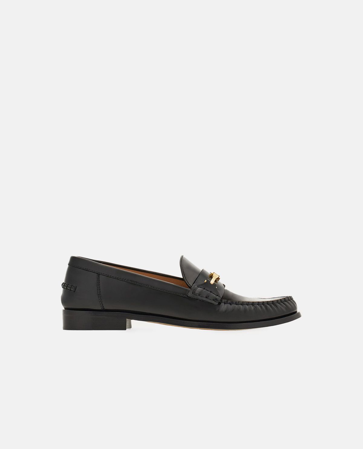 Giày loafer phối khóa chữ F