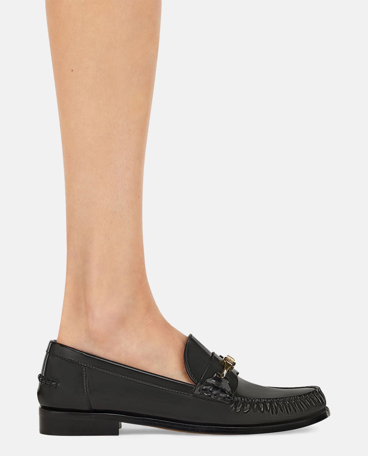 Giày loafer phối khóa chữ F