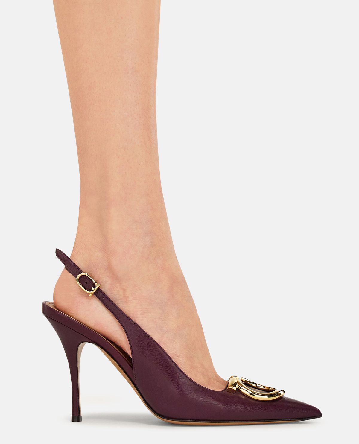 Giày slingback Maxi Gancini