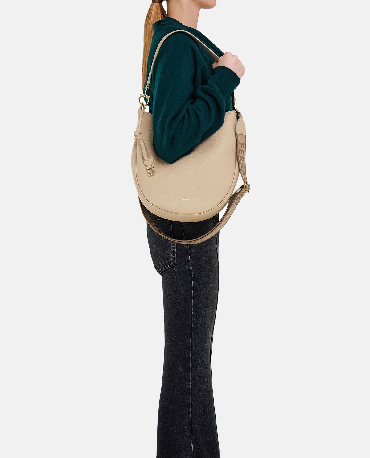 Túi hobo Gancini (M)