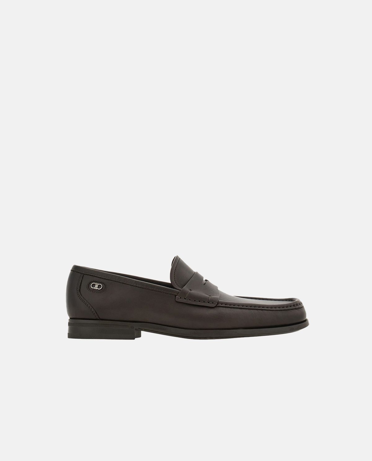 Giày penny loafer Gancini