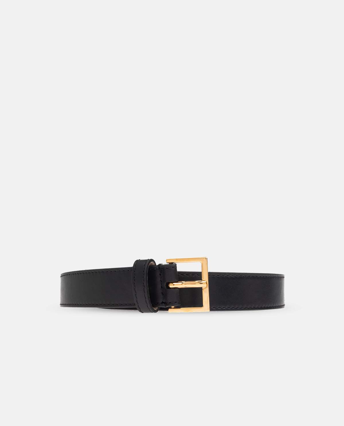 Thắt lưng da phối logo Versace bản 2.5 cm