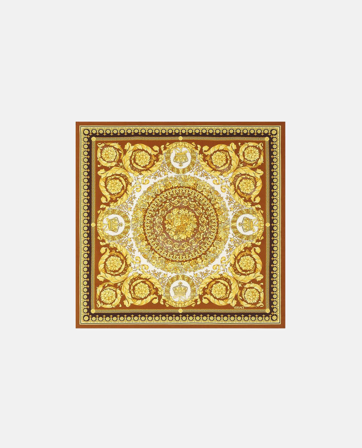Khăn lụa vuông Barocco 70 x 70 cm