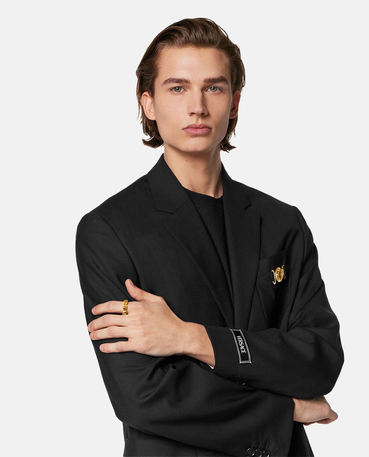 Nhẫn cut-out Versace