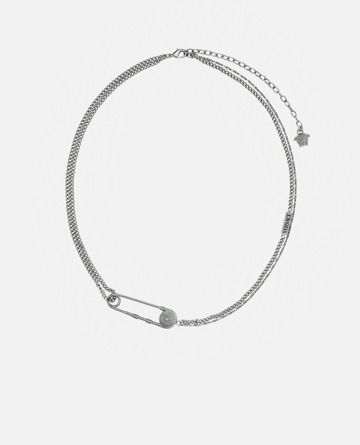 Vòng cổ chuỗi xích Safety Pin