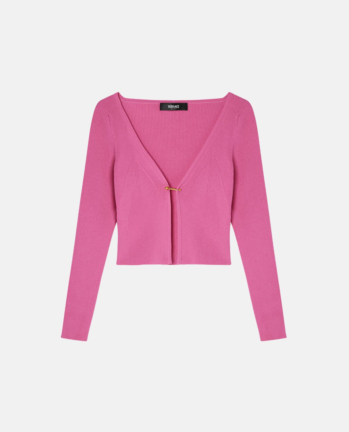Áo cardigan dệt gân Safety Pin