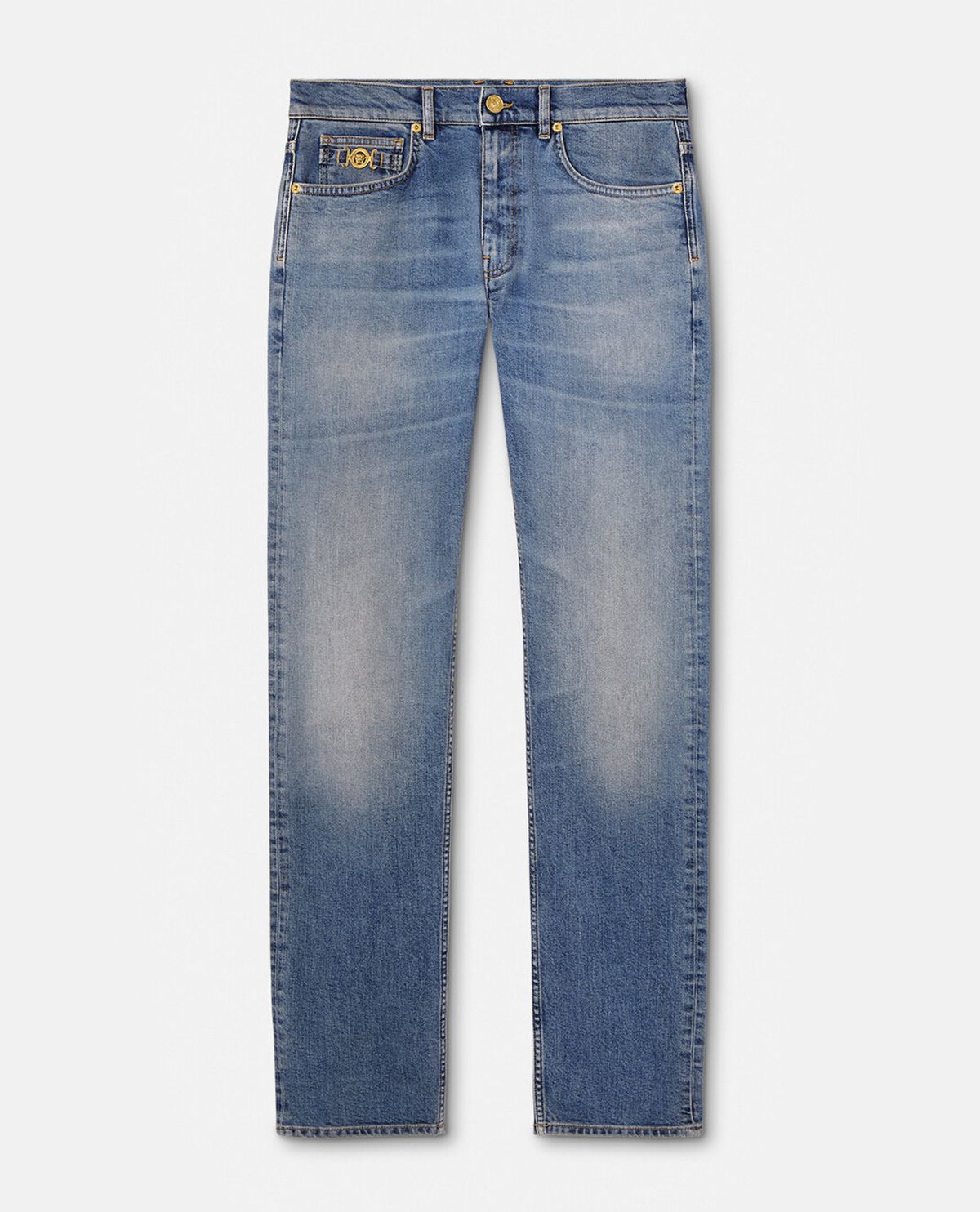 Quần jeans slim-fit Medusa Biggie