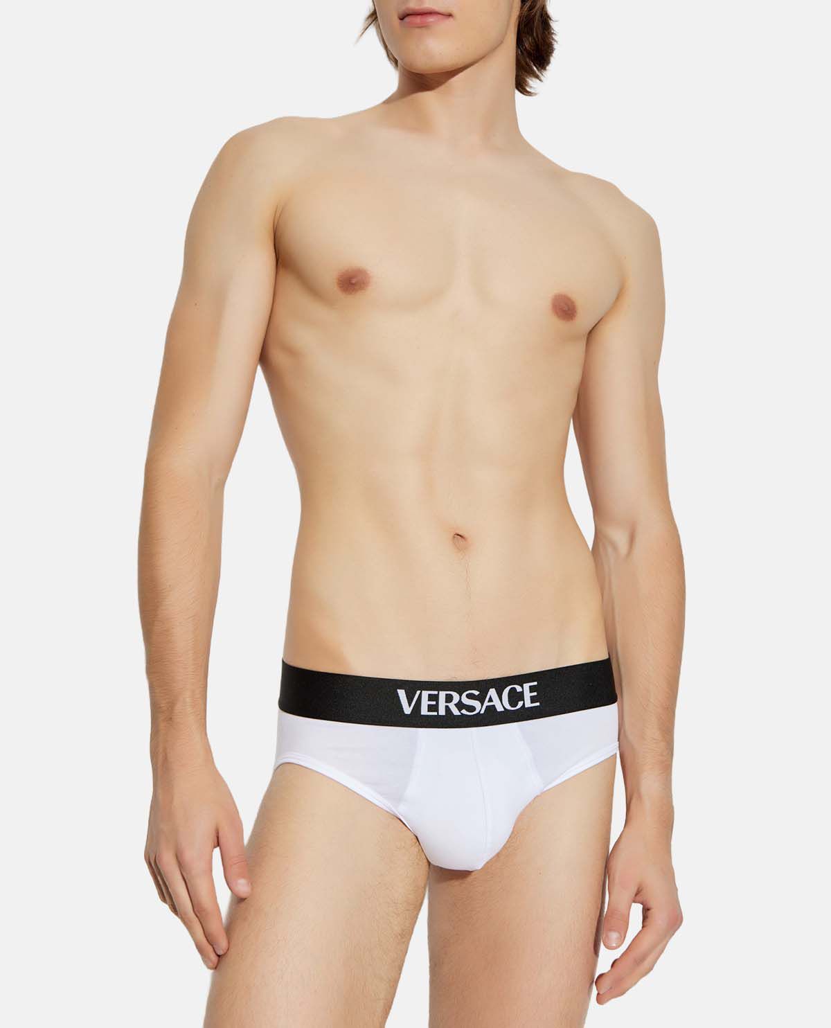 Bộ 2 quần lót tam giác phối logo Versace
