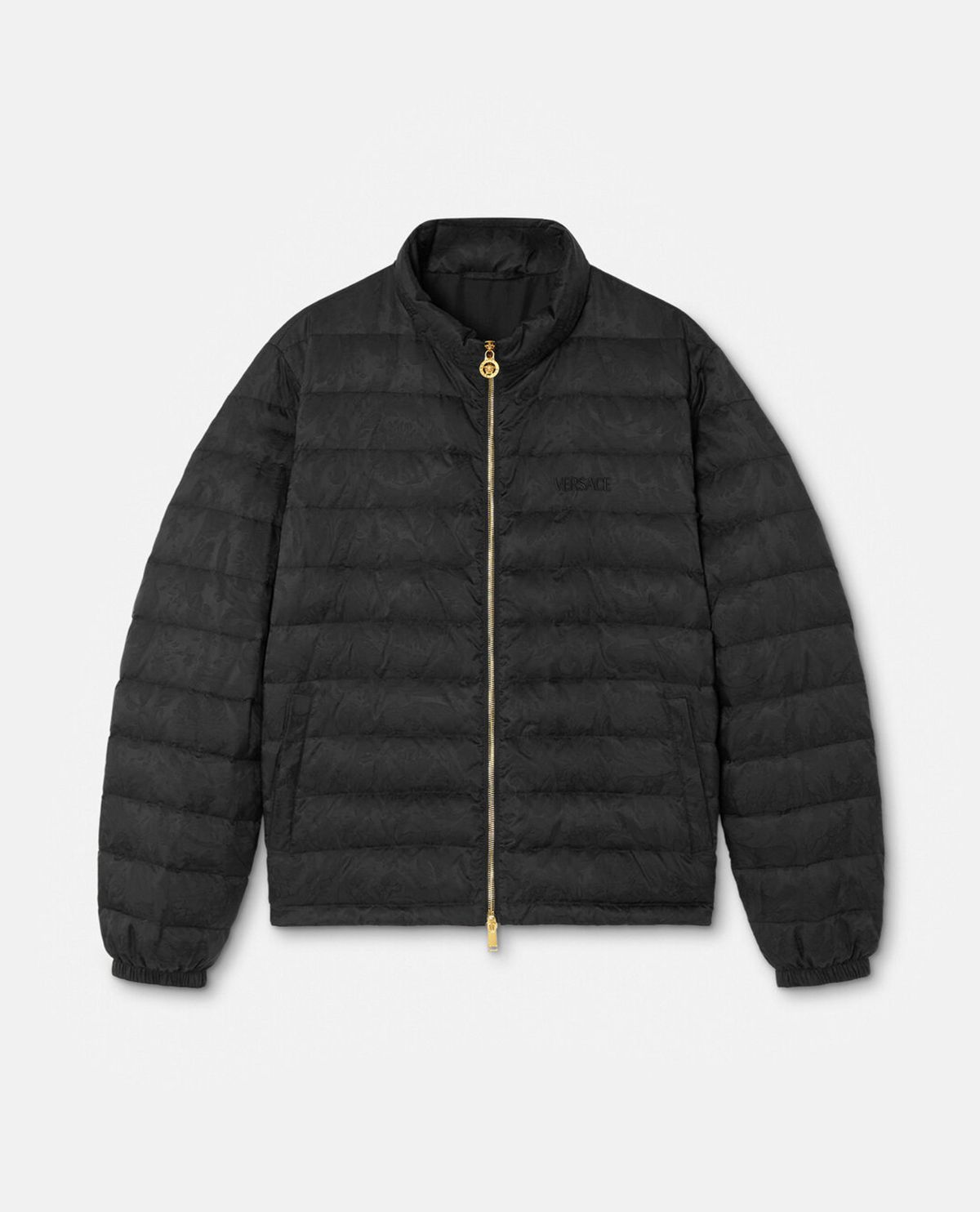 Áo khoác phao tay dài Barocco Jacquard