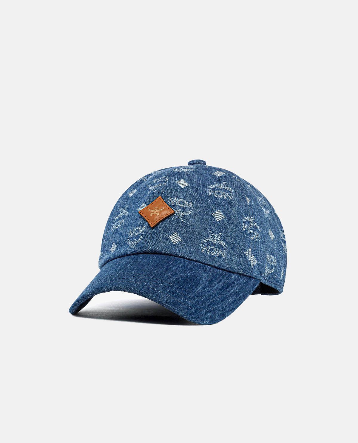 Nón lưỡi trai họa tiết Monogram Denim Jacquard