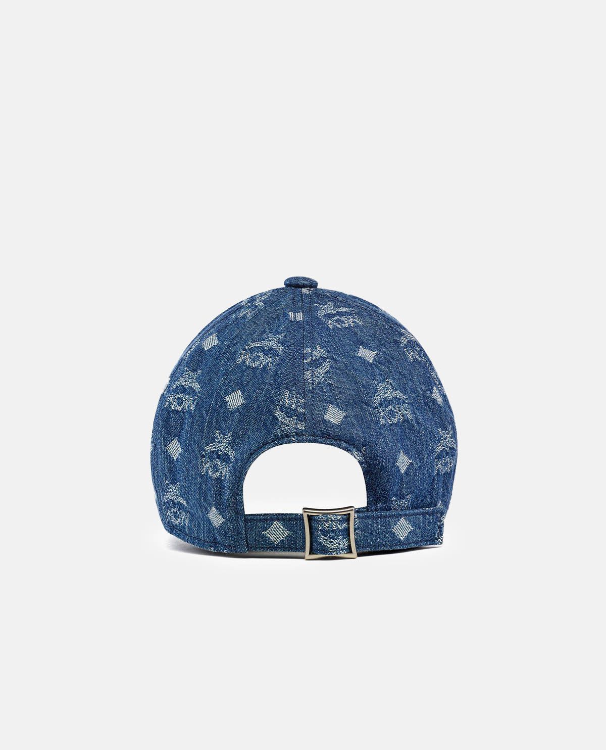 Nón lưỡi trai họa tiết Monogram Denim Jacquard