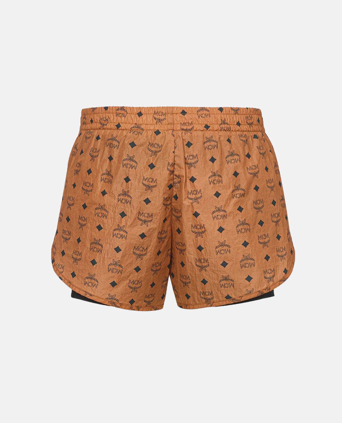 Quần short nylon ECONYL® họa tiết monogram