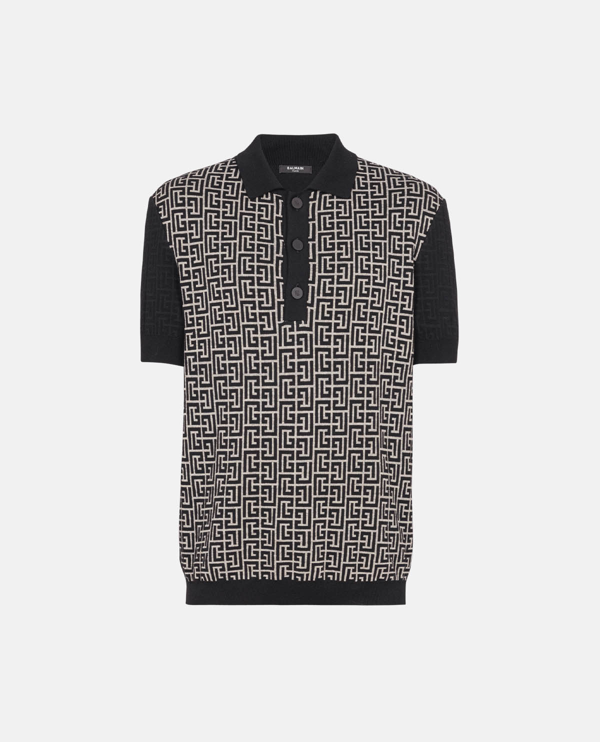 Áo polo tay ngắn họa tiết PB Labyrinth