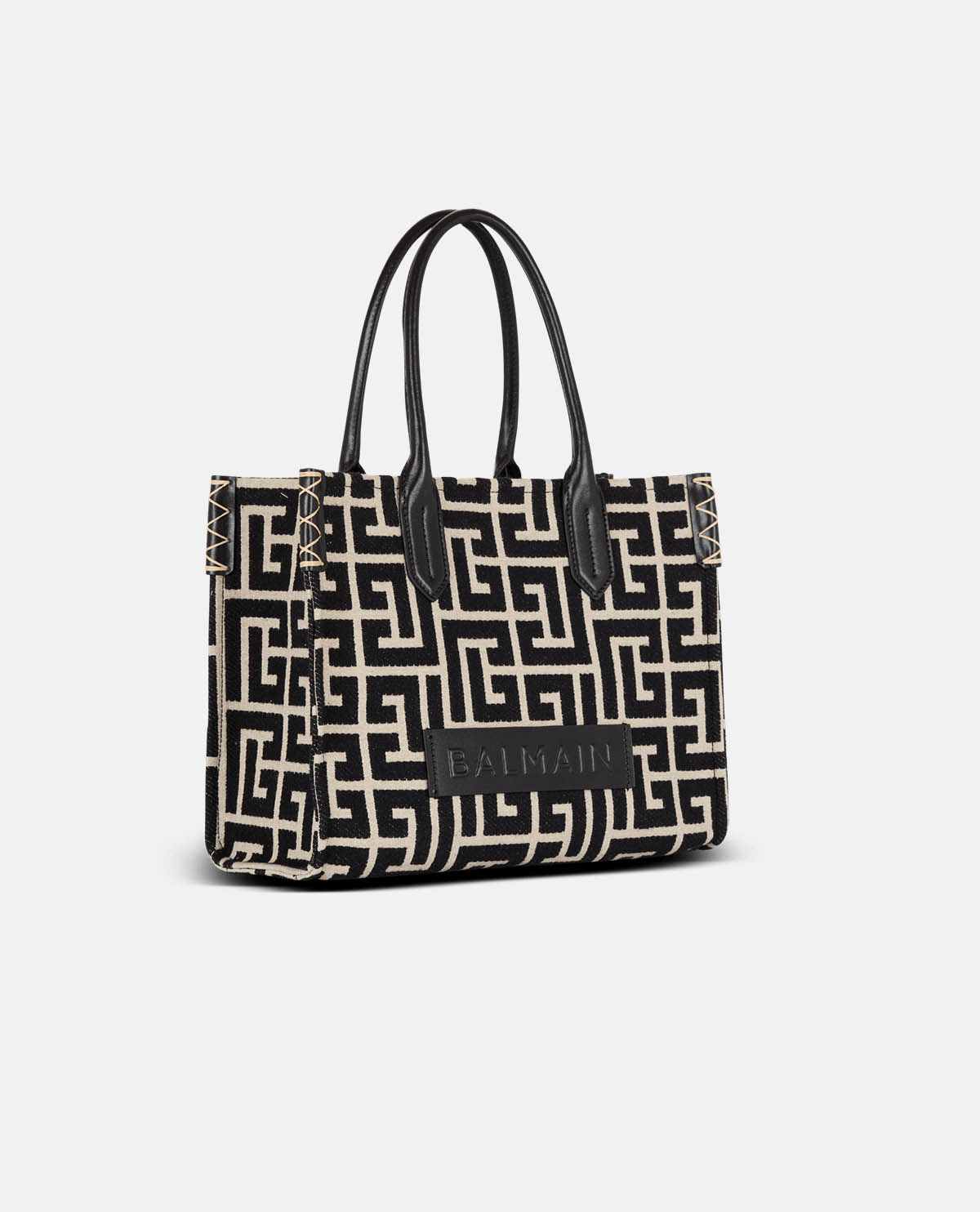 Túi tote monogram jacquard B-Army 36