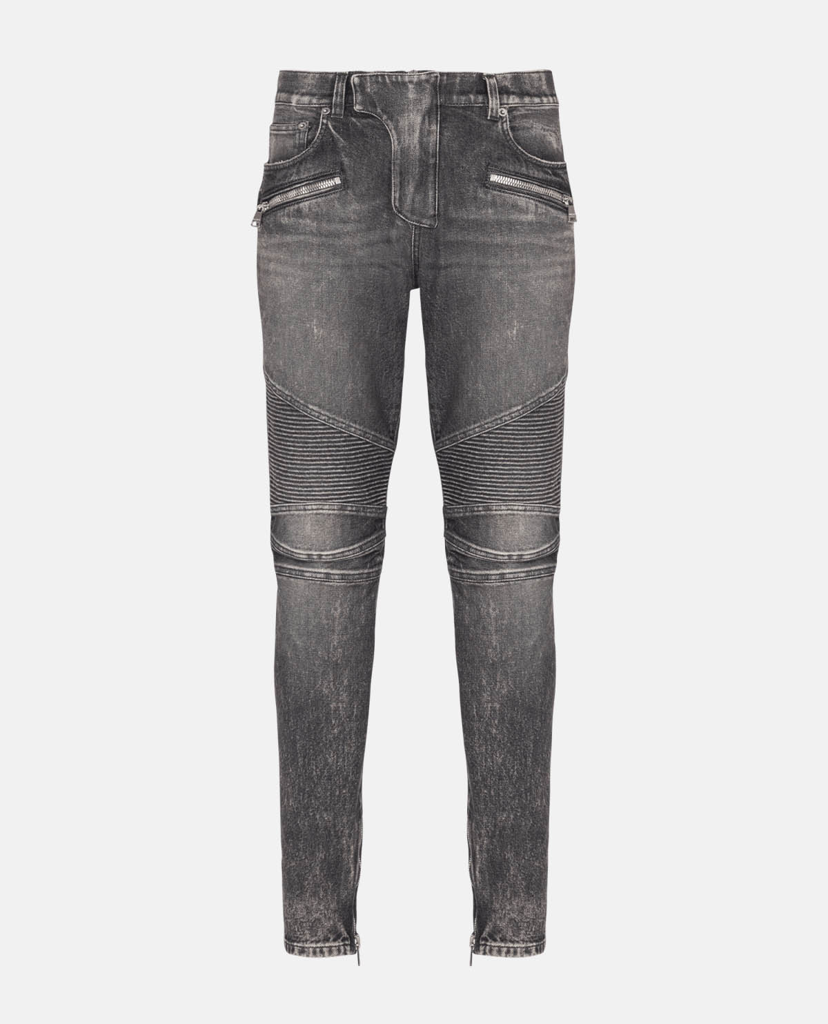 Quần jeans biker dáng slim-fit