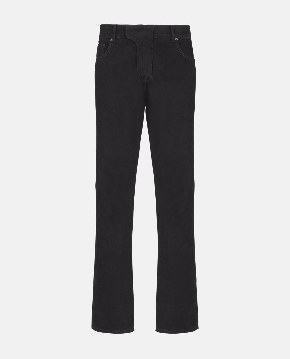 Quần jeans phối nhãn Balmain vintage