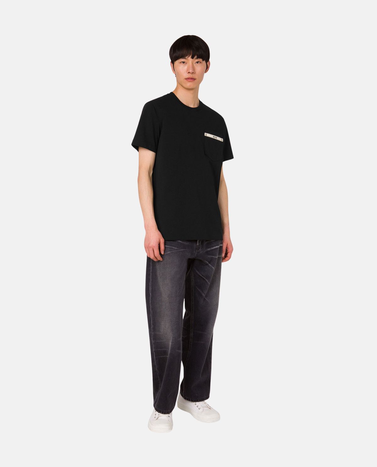 Áo thun cotton hữu cơ thêu logo