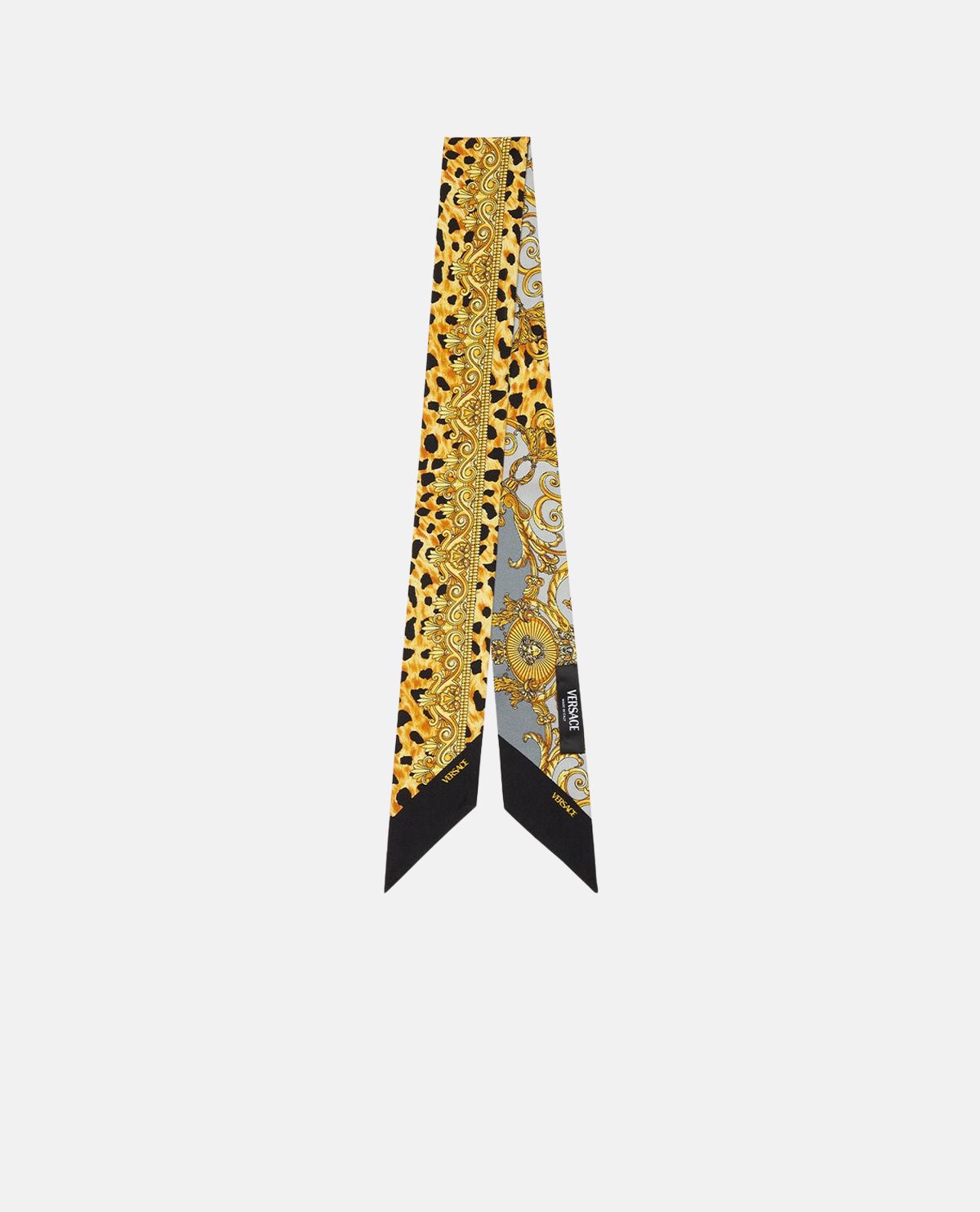 Khăn twilly lụa Cheetah Barocco