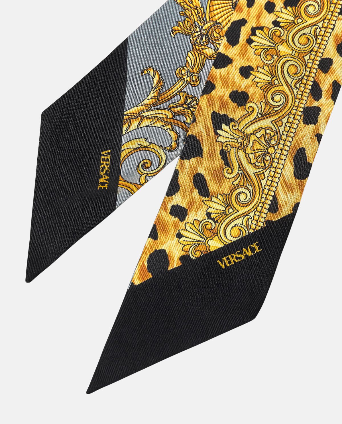 Khăn twilly lụa Cheetah Barocco